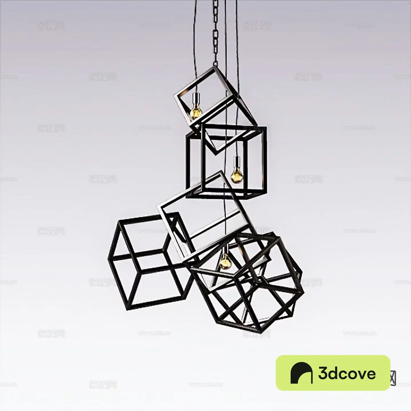 Minimalist chandelier hall chandelier