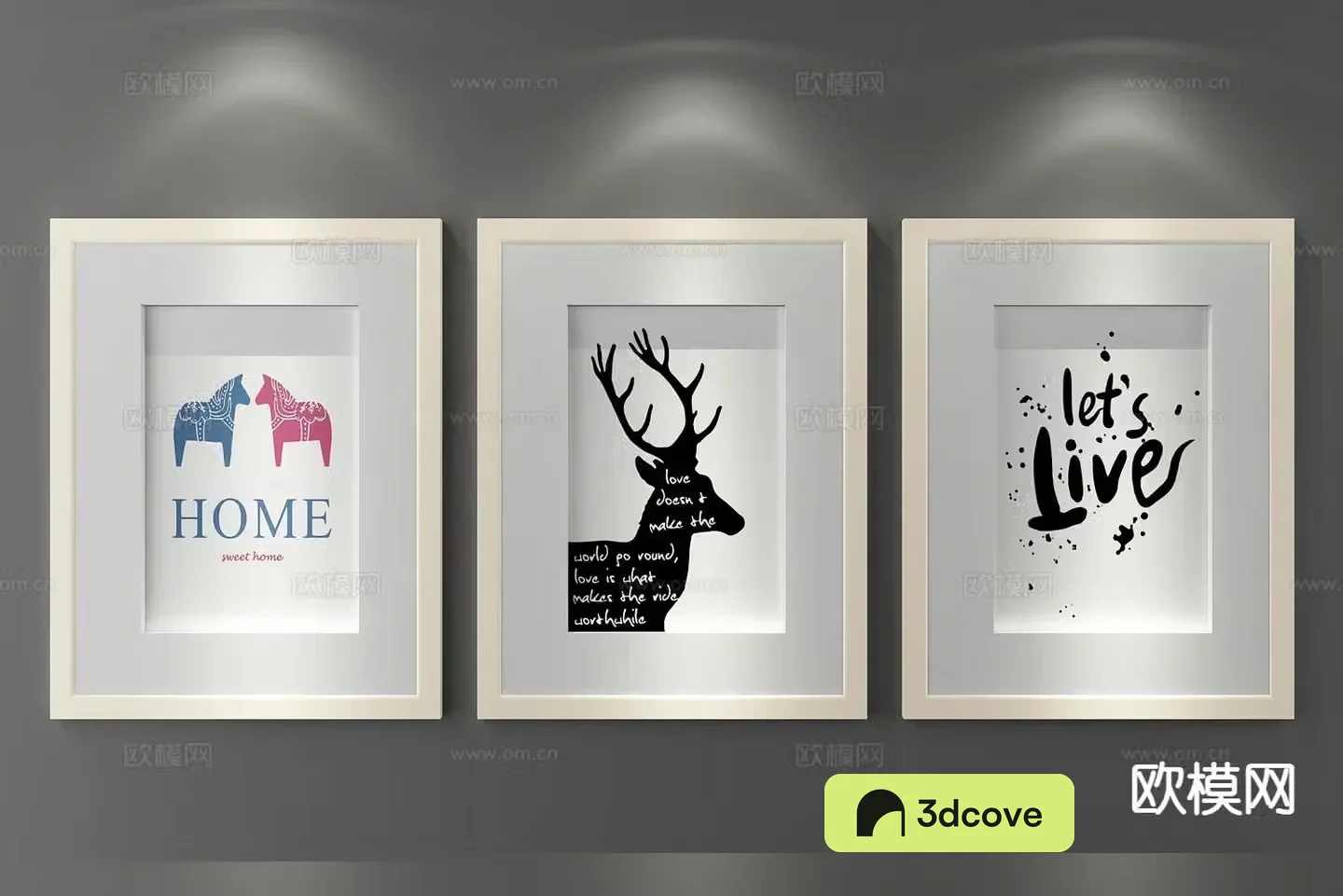 Decorative painting simple painting hanging painting