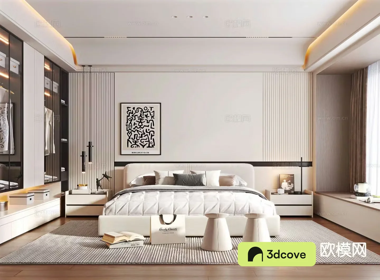 Modern bedroom master bedroom