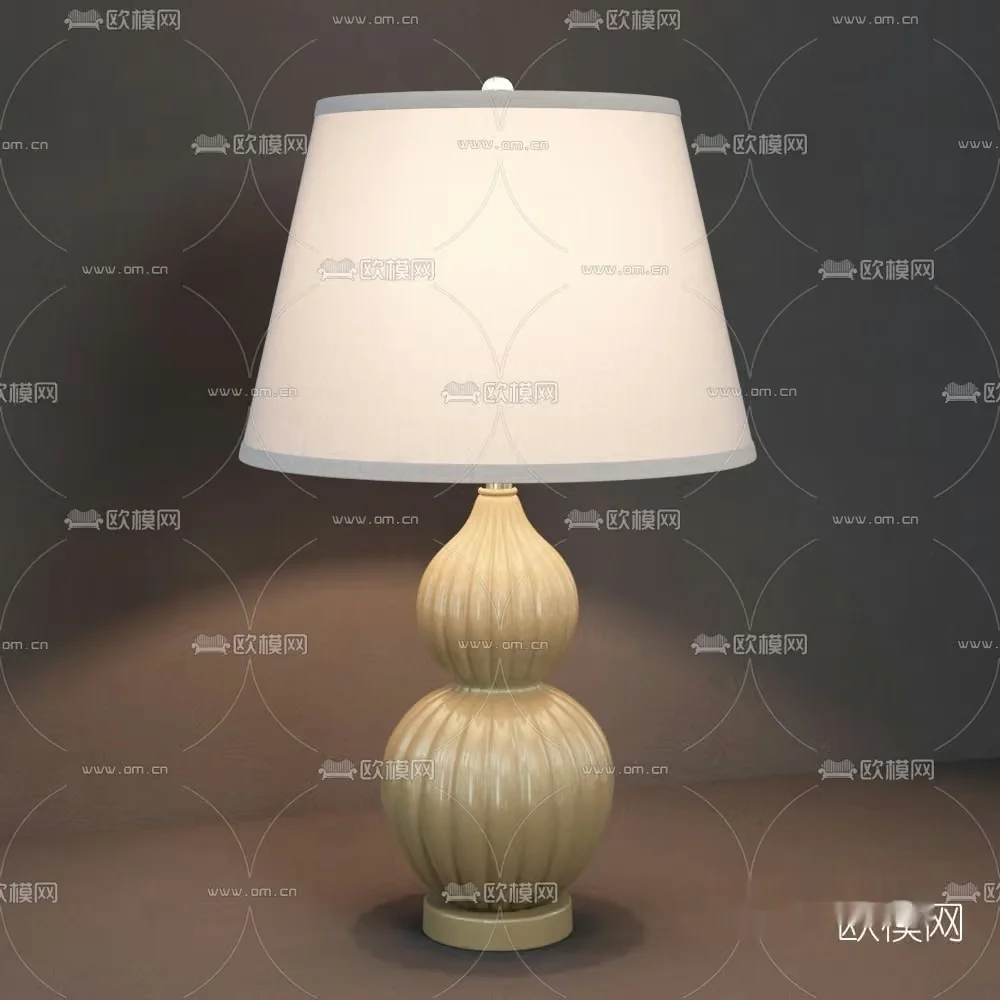 Gold Light Fixture 3D Model – 22796 – VRAY Render