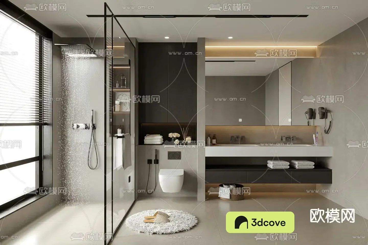 Modern bathroom