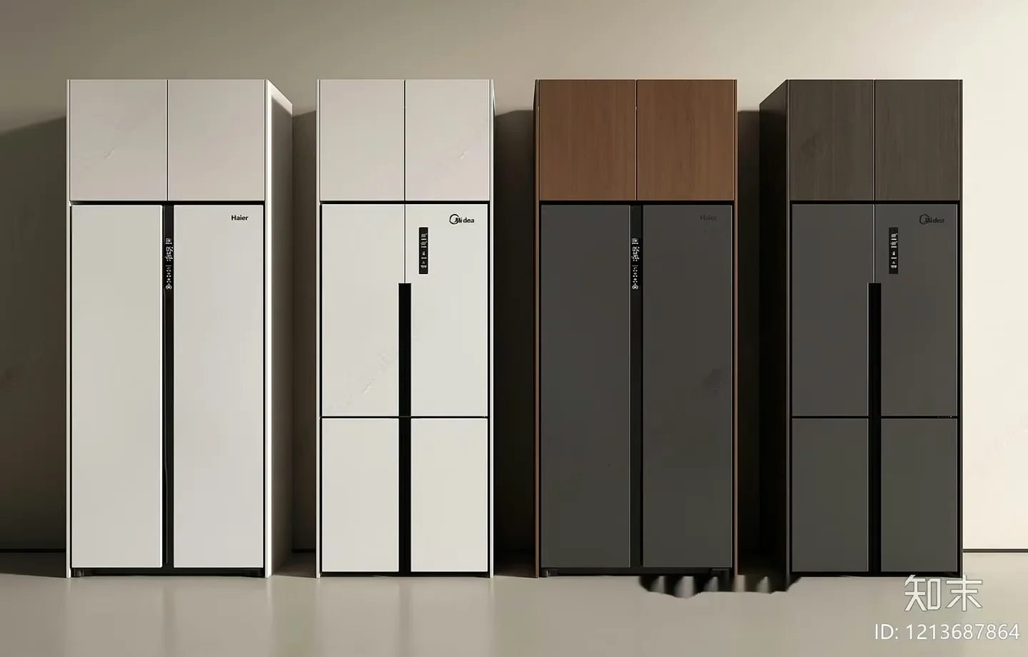 Modern Kitchen Appliances 3D Model – 23676 – VRAY Render