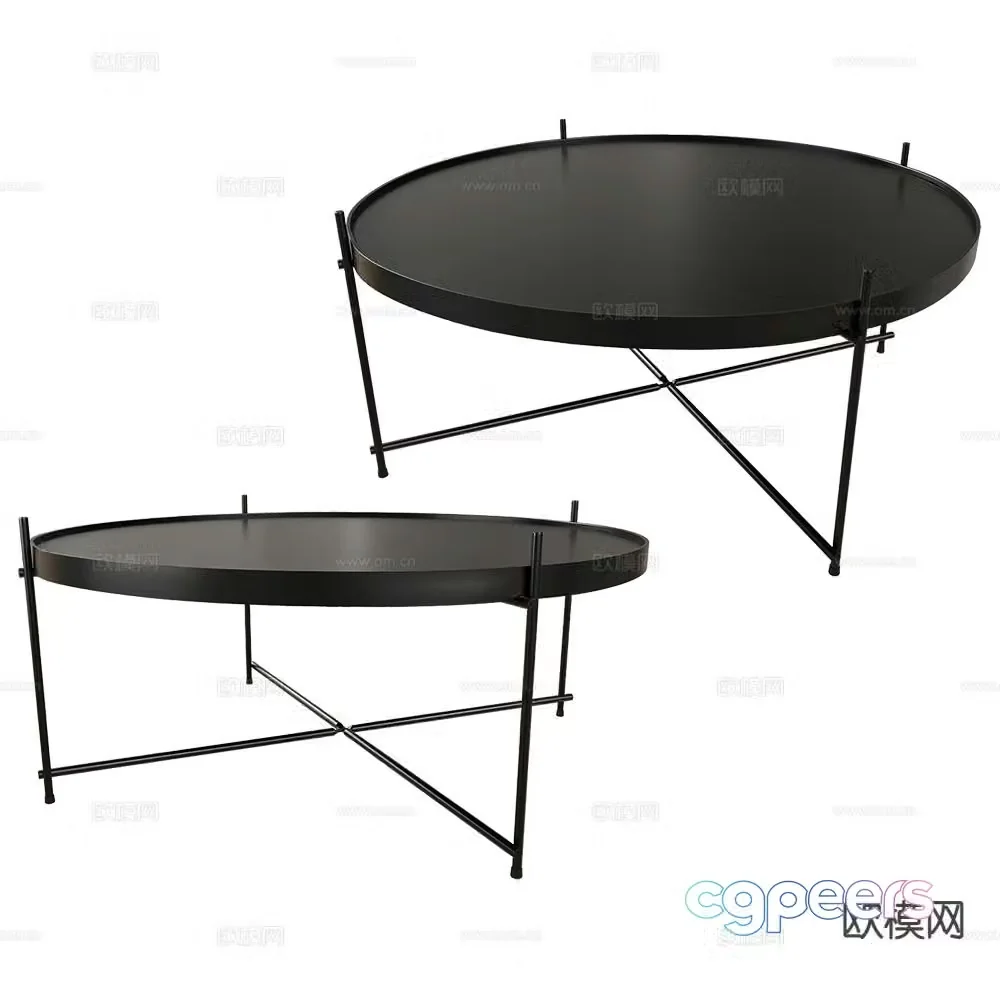 Zuiver Group coffee table 3d model
