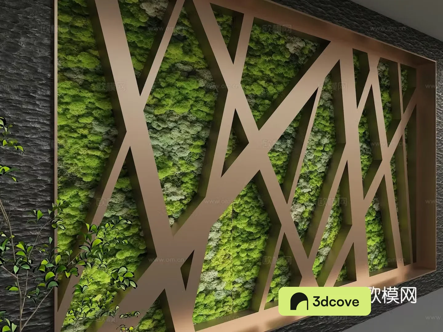 Modern background wall