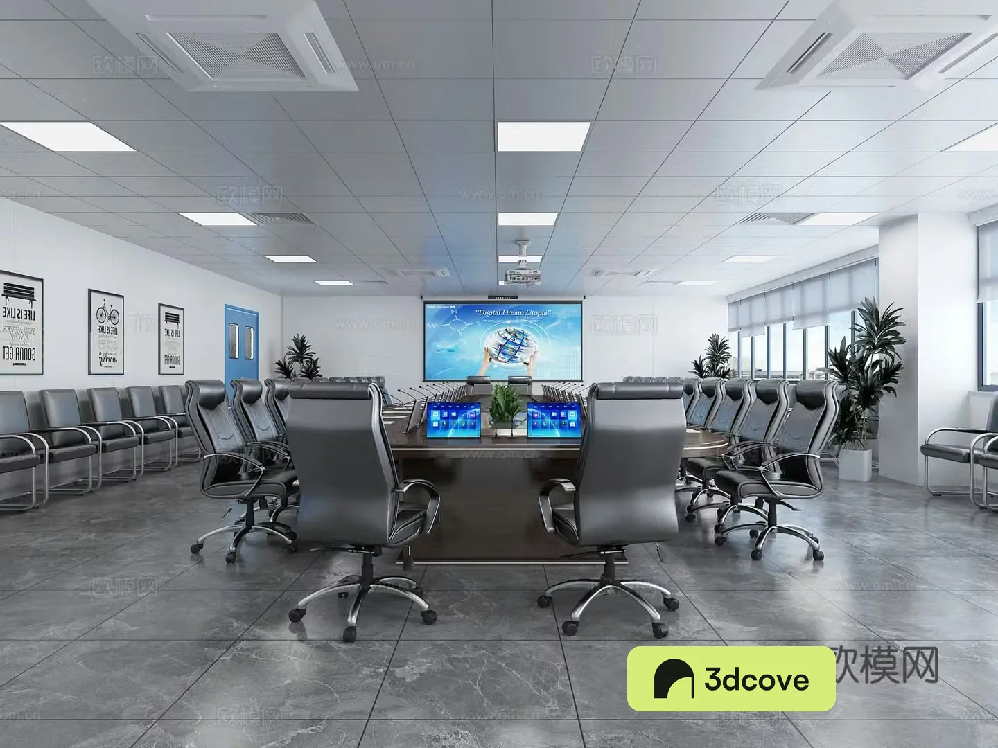 Modern conference room