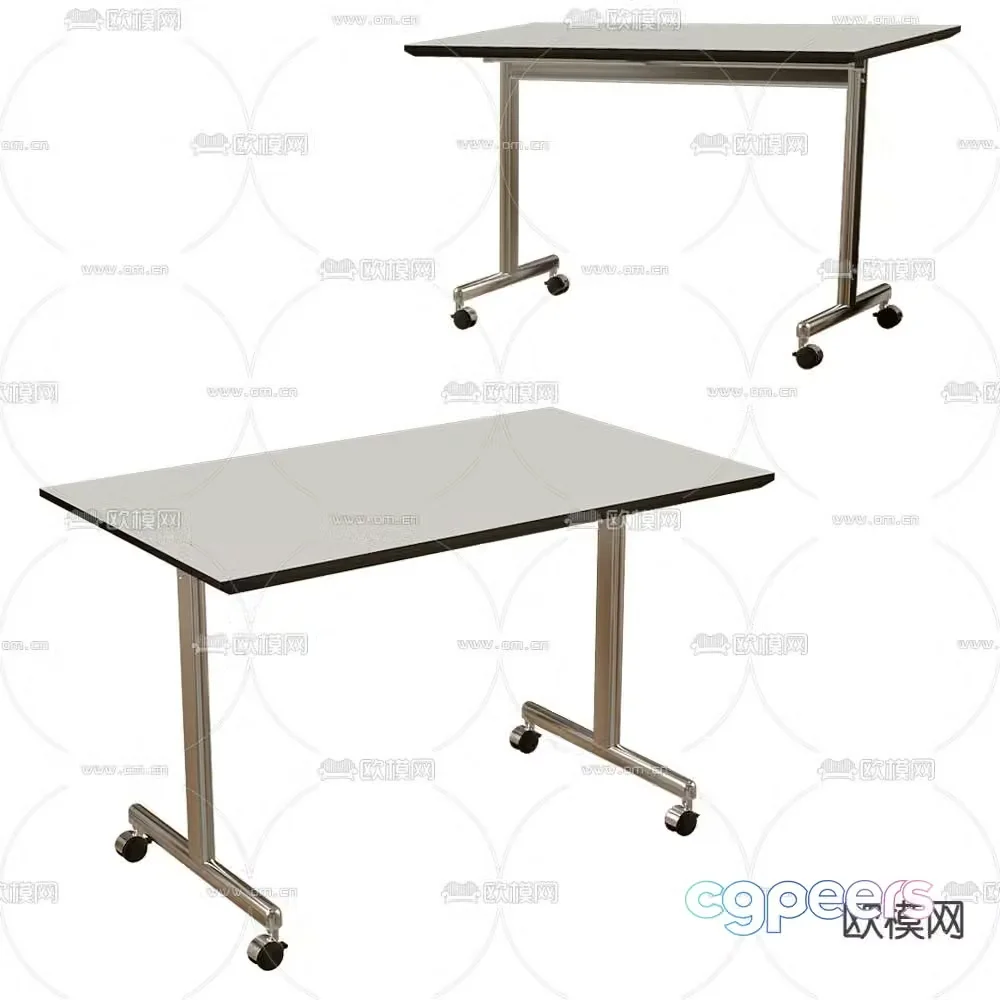 Brunner modern activity training table 3d model