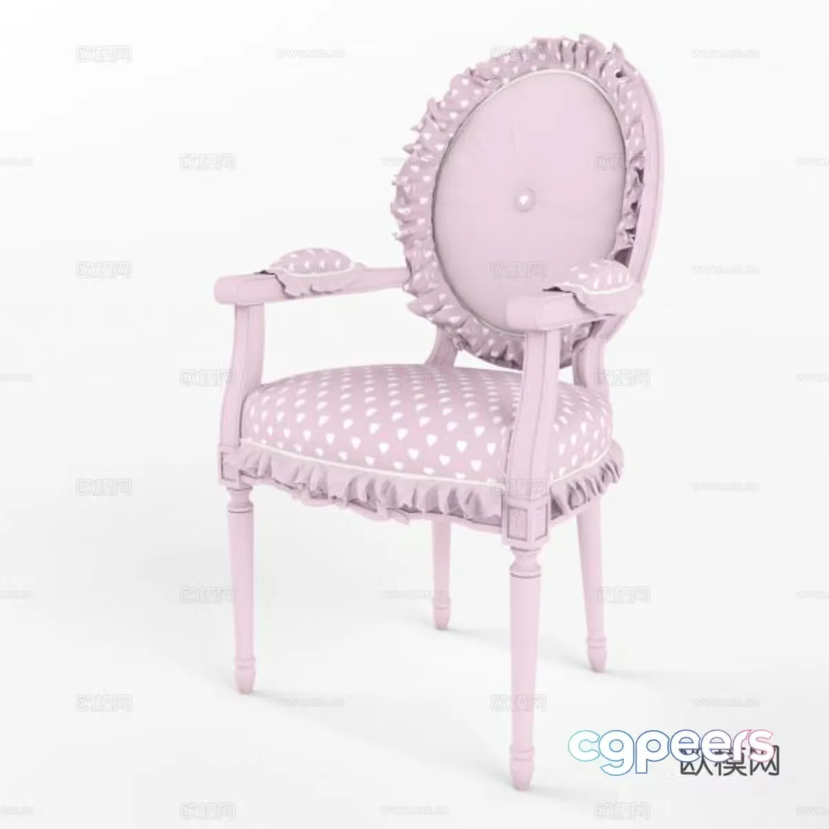 Harley chair 3d model
