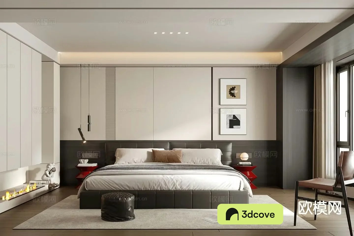 Modern bedroom master bedroom