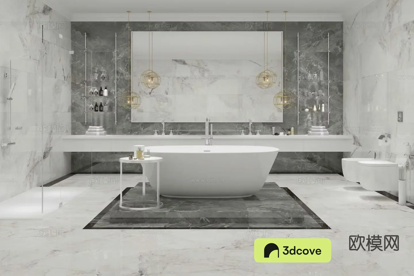 Modern bathroom