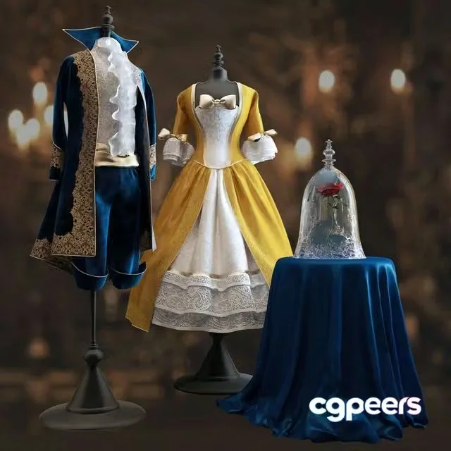 3ds Max Free – Beauty and the Beast