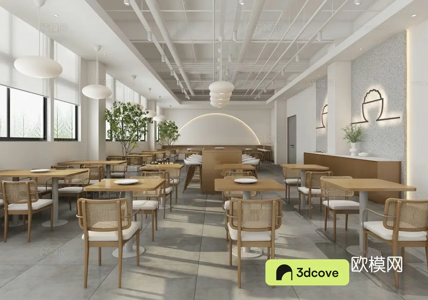 Modern restaurant