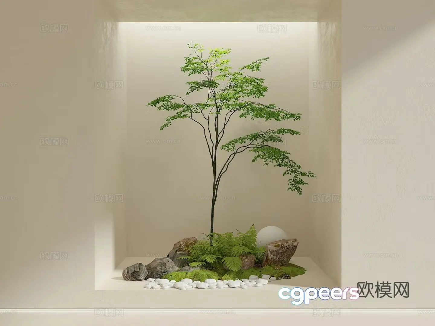 Modern interior landscape Modern landscape Landscape Landscape Sketch Garden Landscape Garden Sketch Landscape 3D Model
