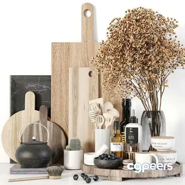 3ds Max Free – kitchen accessories 038