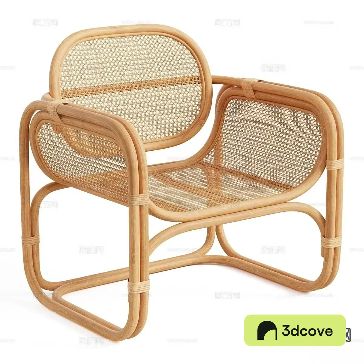 Marte log style leisure chair rattan leisure chair rocking chair outdoor chair