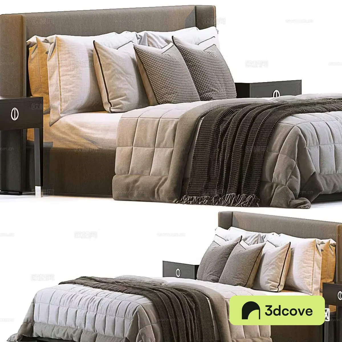 Italian single bed