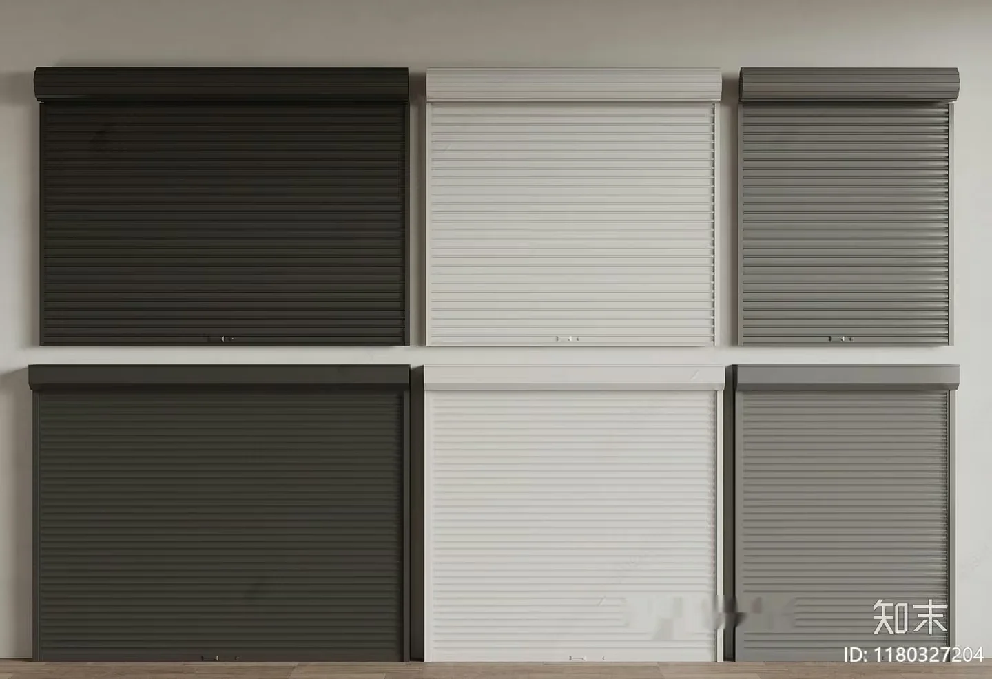 A Collection Of Window Blinds 3D Model – 16710 – VRAY Render