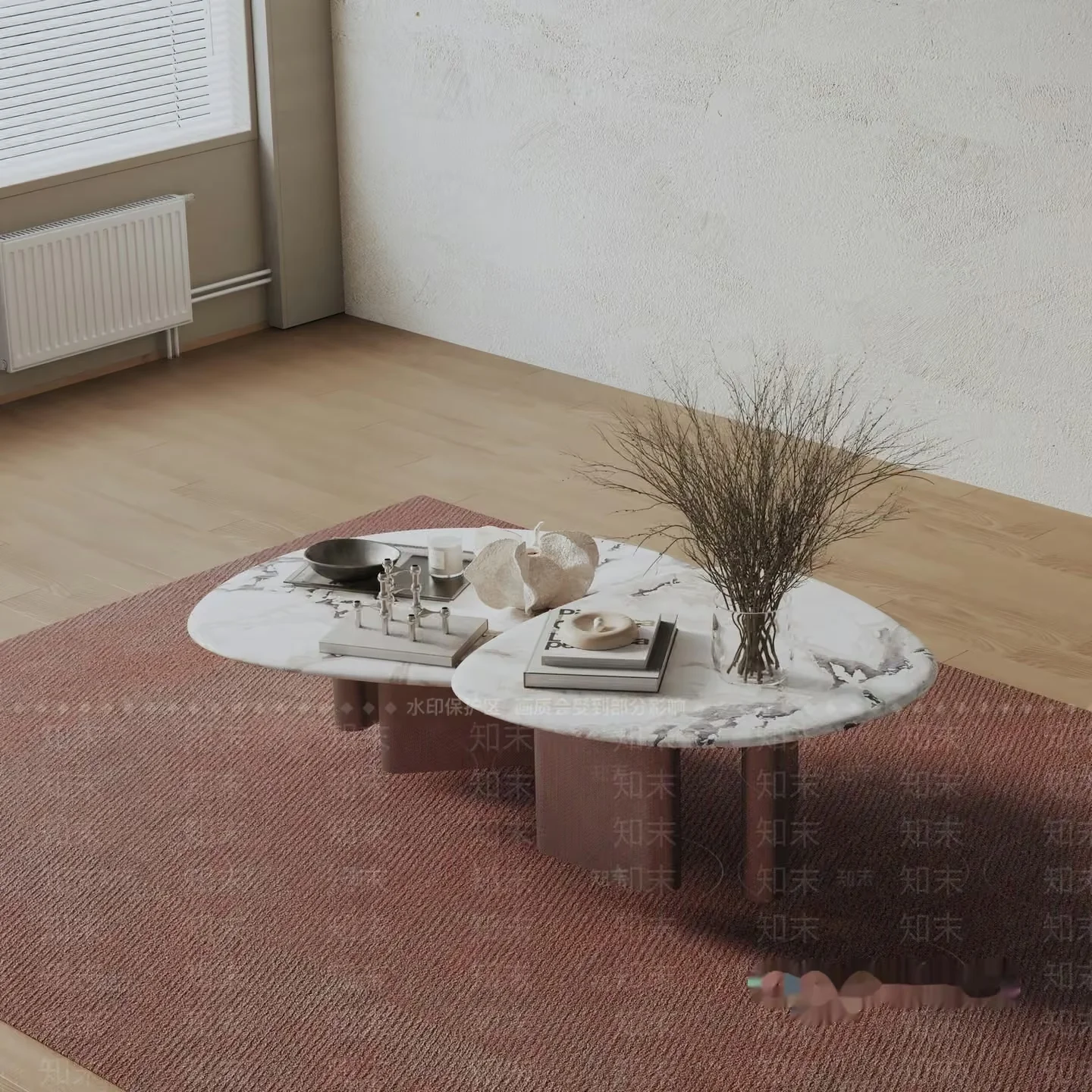 Cozy Living Room 3D Model – 591 – VRAY Render