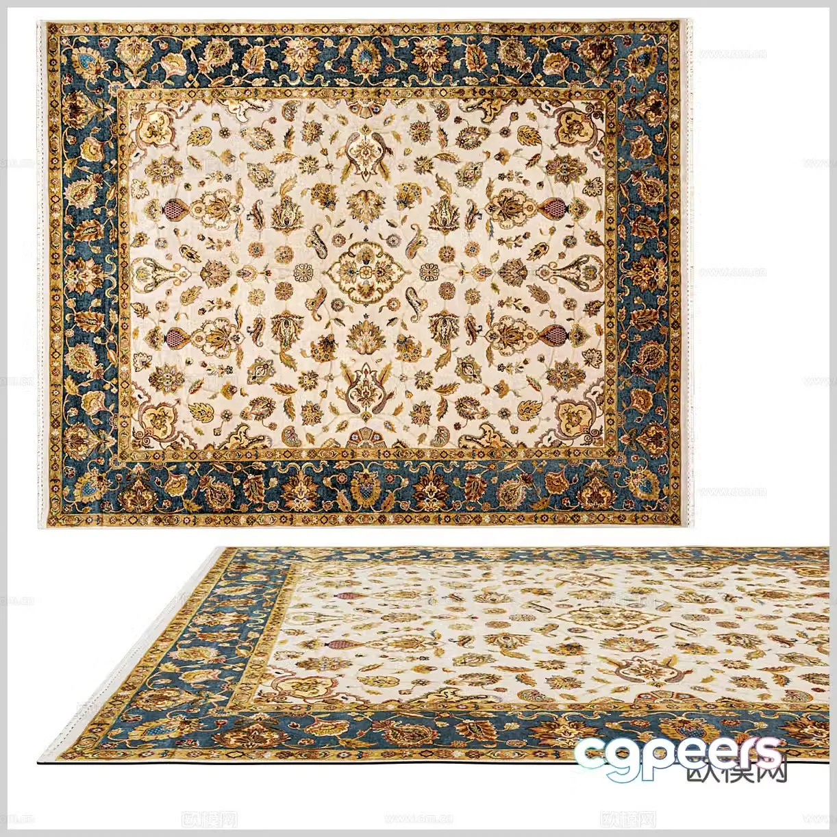 American carpet European carpet Classical carpet B&B carpet Southeast Asian carpet Retro carpet 3d model