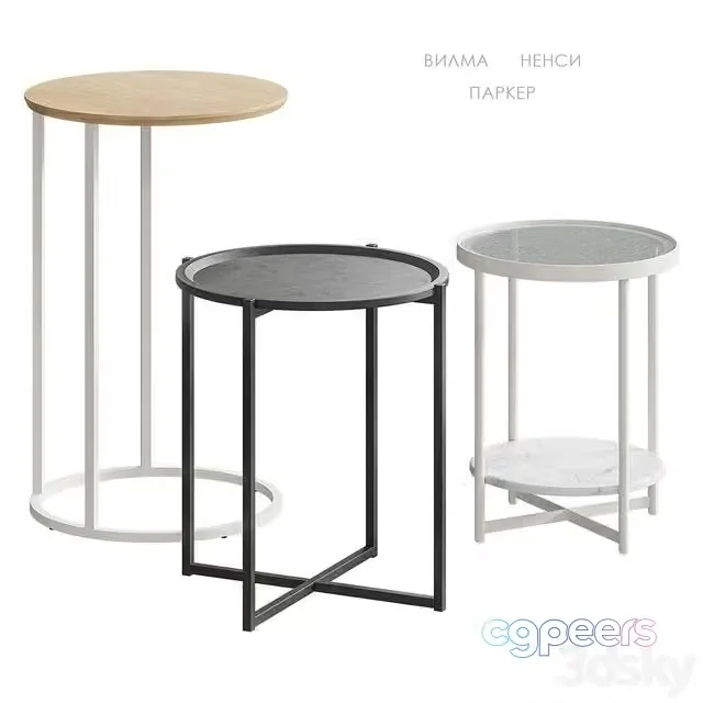 3ds Max Free – Wilma Nancy Parker table Divan.ru