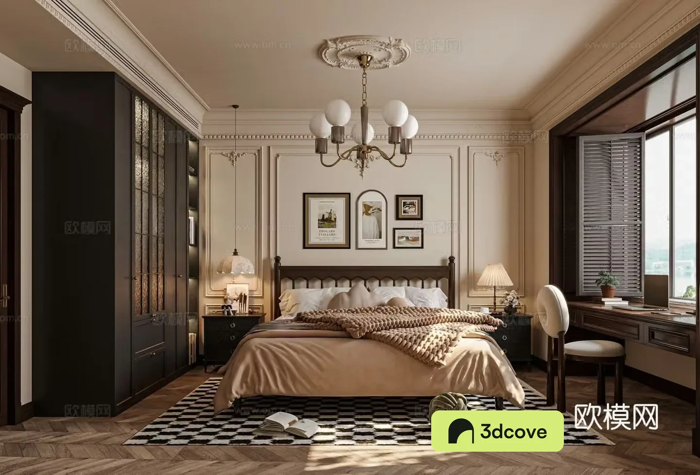 Medieval style bedroom second bedroom