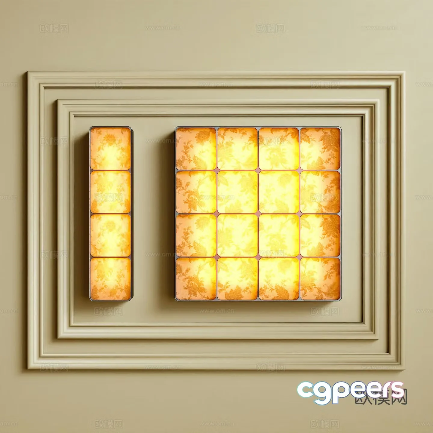 Wasabi Wall Light 3D Model