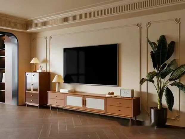 Modern Tv Stand 3D Model – 9370 – VRAY Render