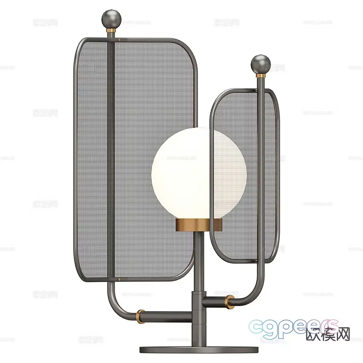 Modern floor lamp 3d model