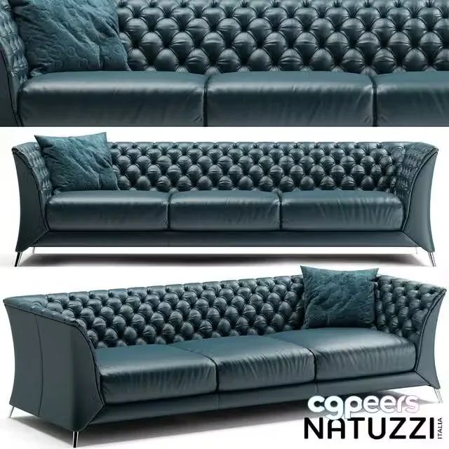 3ds Max Free – Sofa natuzzi La Scala