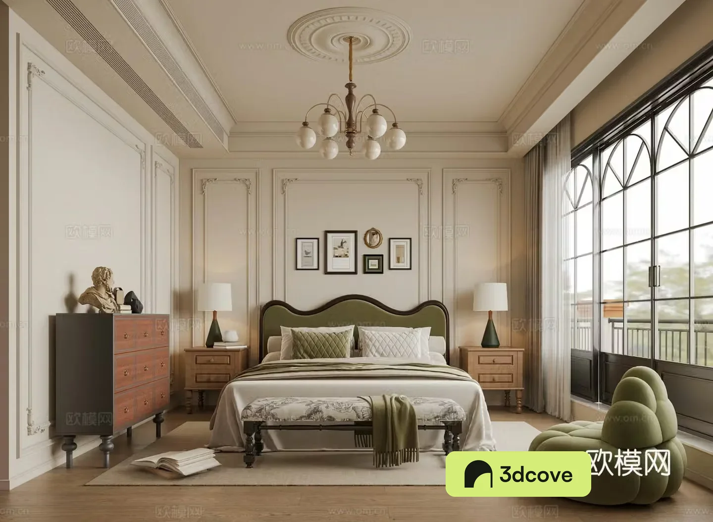 French bedroom