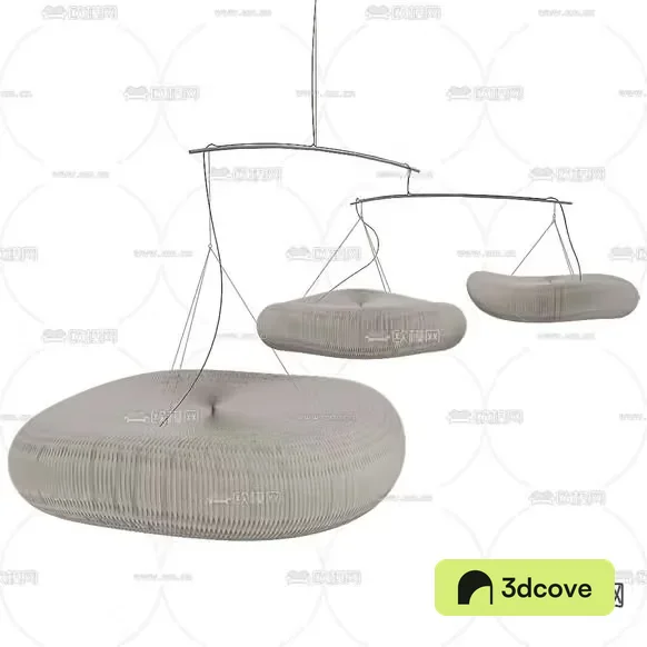 The Single Main Subject Is A Set Of Hanging Lamps