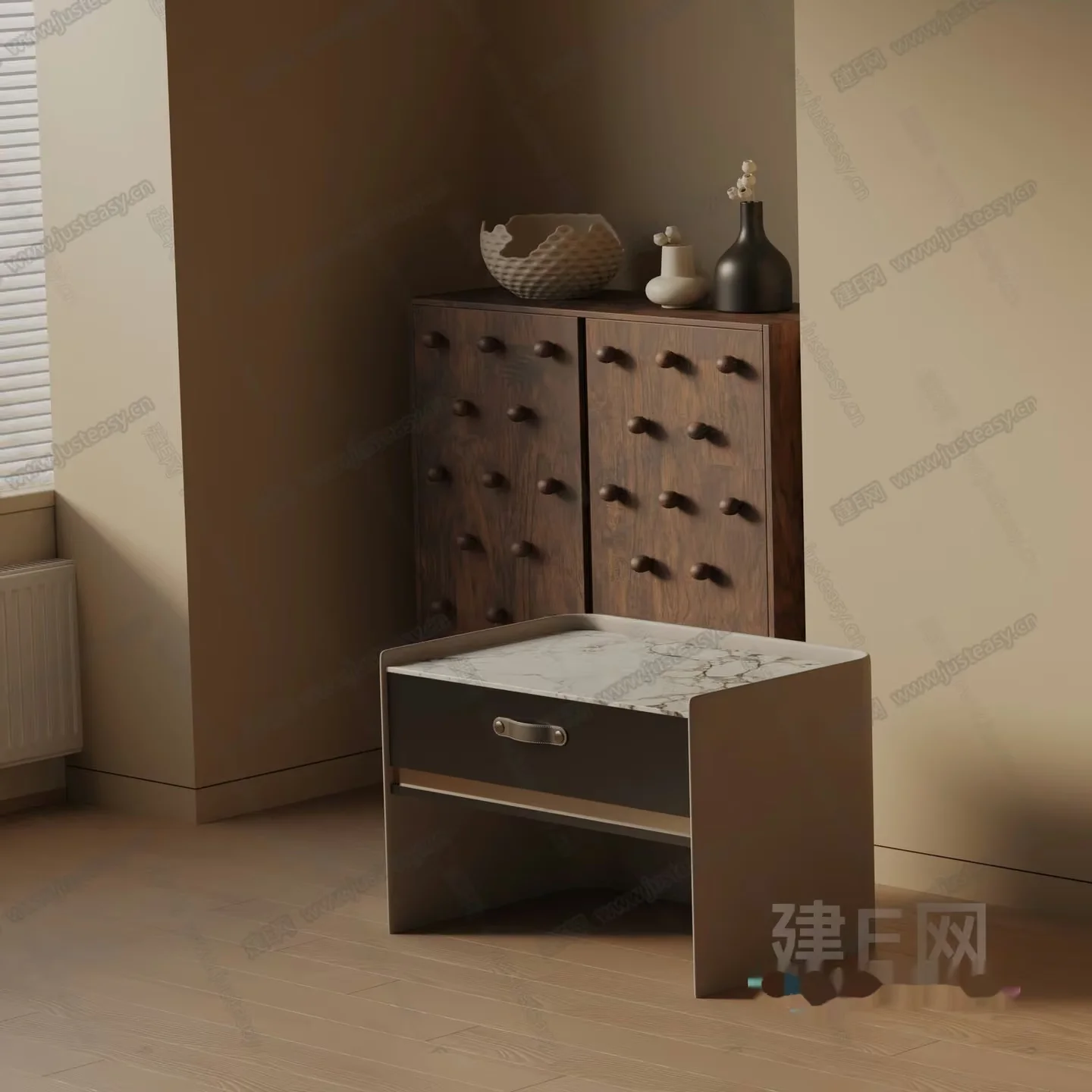 Modern Coffee Table 3D Model – 4298 – VRAY Render