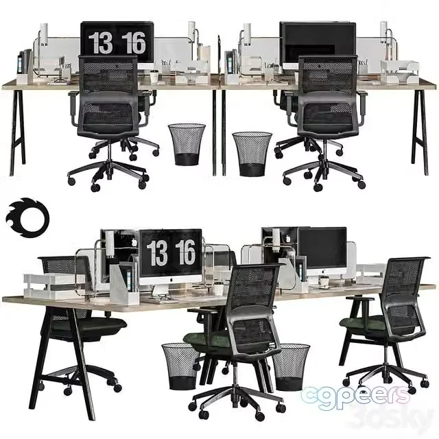 3ds Max Free – office set