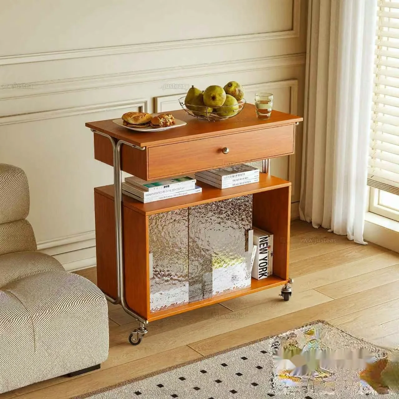 Wooden Bookshelf 3D Model – 4859 – VRAY Render
