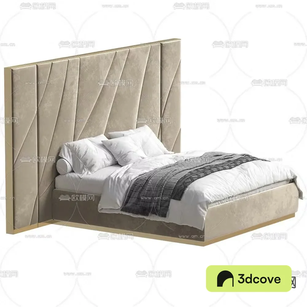 Paolo Castelli double bed