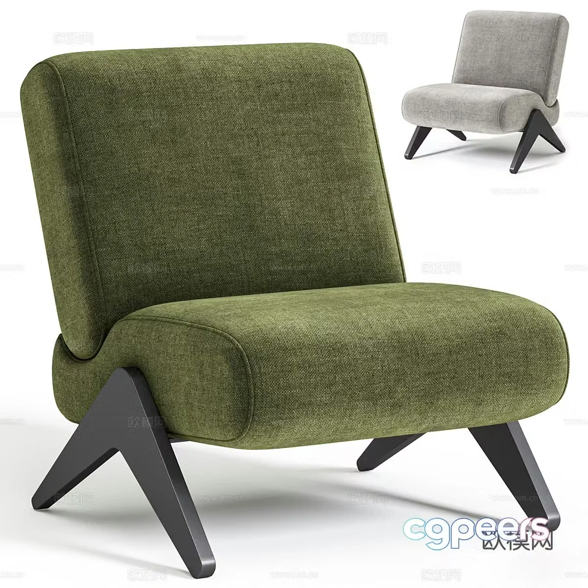 Leisure chair sofa chair 3d model