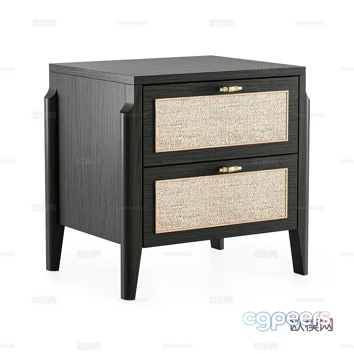 Bedside table 3d model