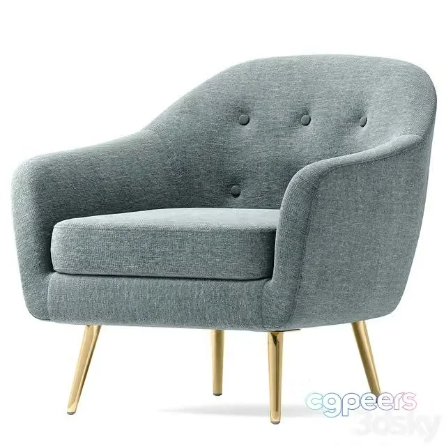 3ds Max Free – Carmen armchair