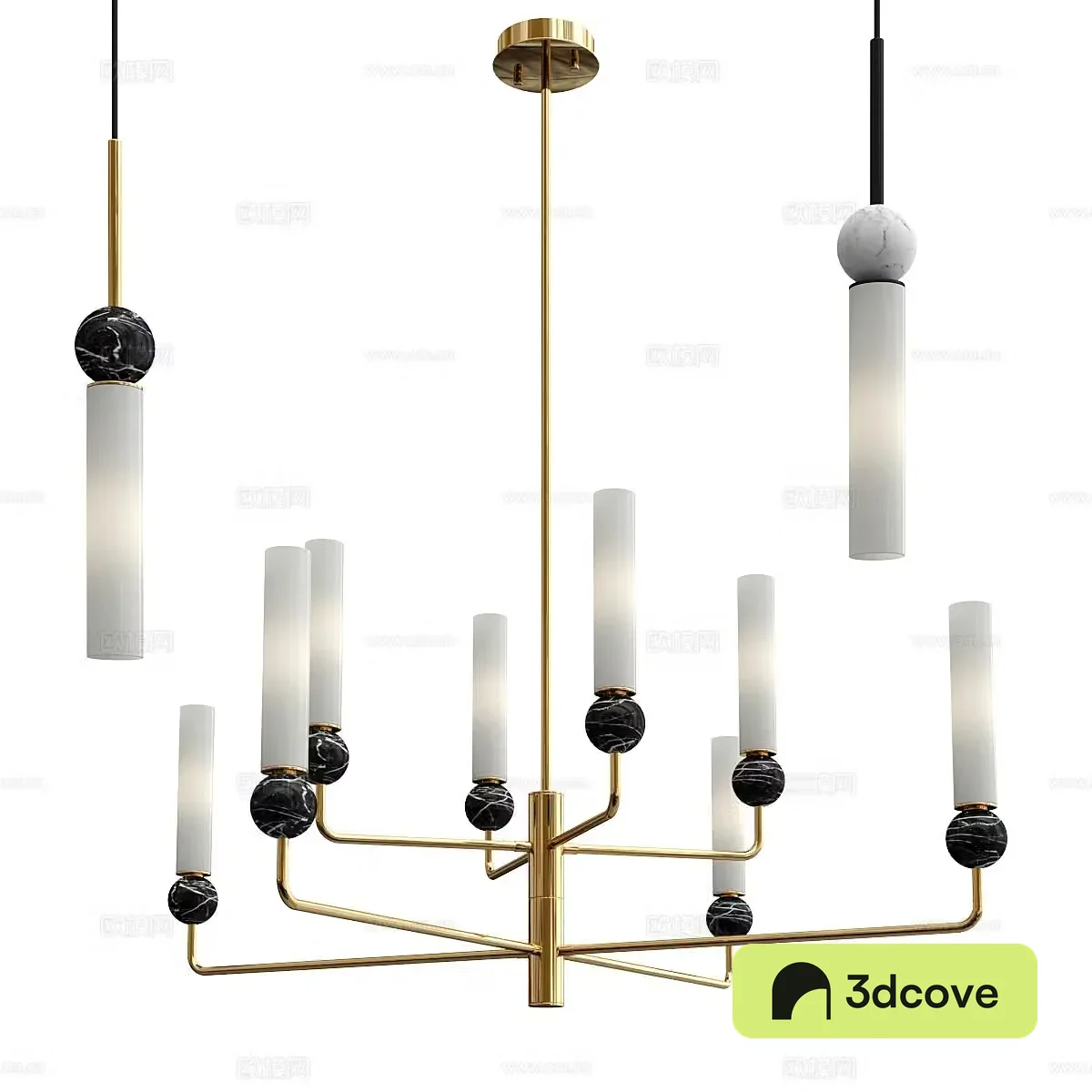 Multi-head chandelier Simple chandelier Hotel chandelier Restaurant chandelier Living room chandelier B&B chandelier