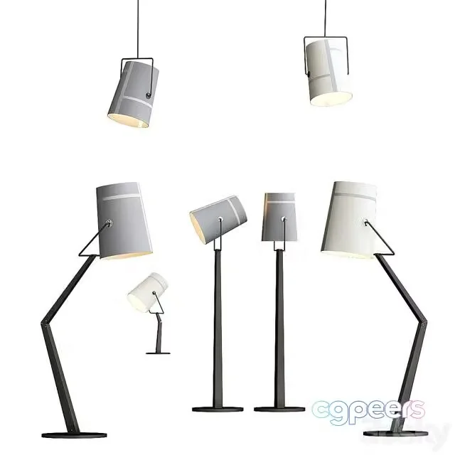 3ds Max Free – Foscarini Diesel Fork Lamp Shade