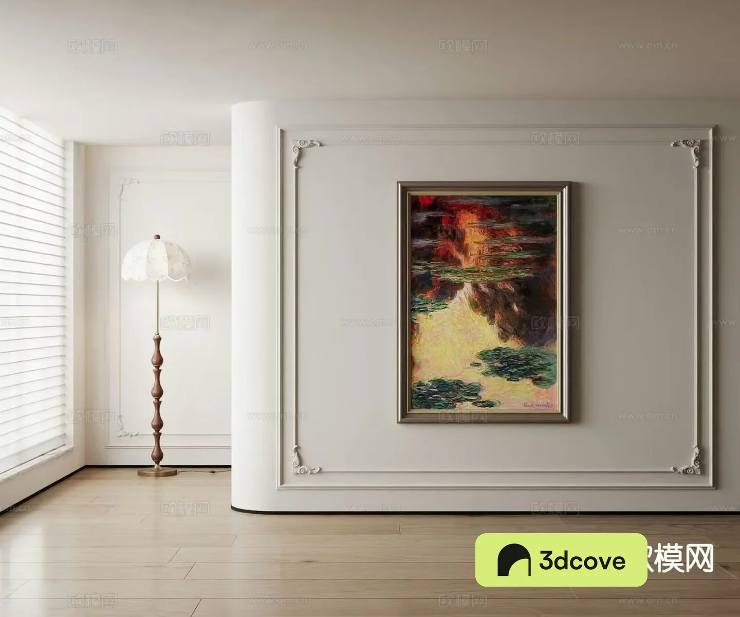 American decorative painting landscape oil painting