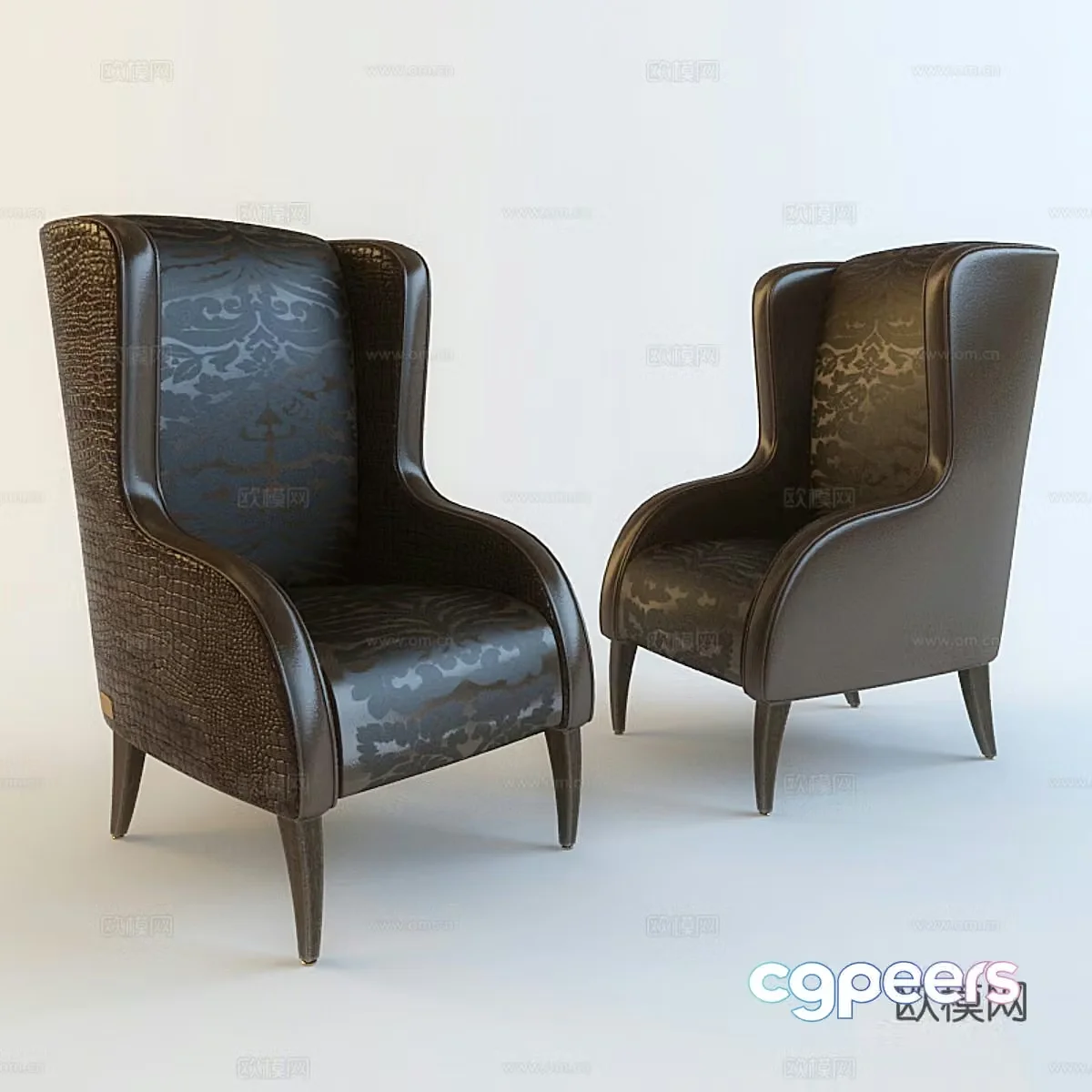 Fendi Casa Queen3d Model