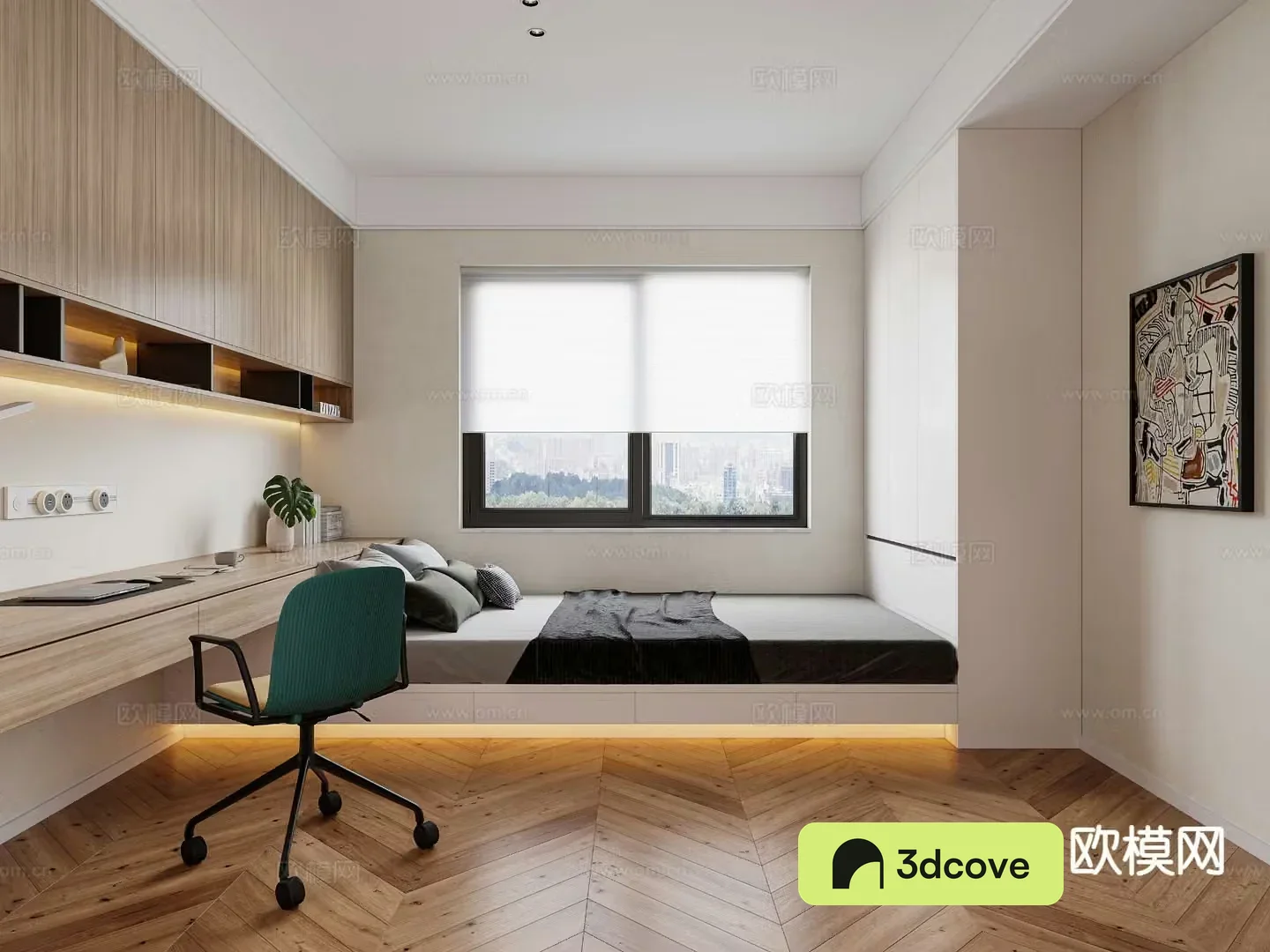 Modern tatami children’s room