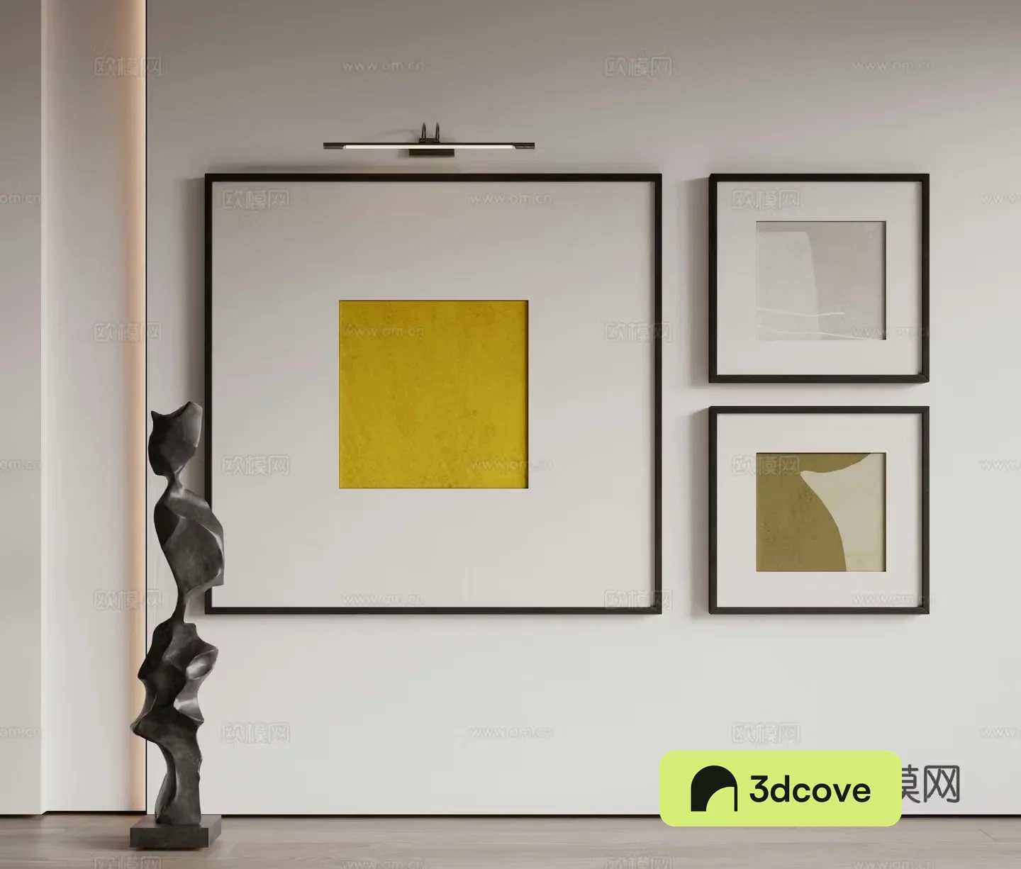 Modern minimalist decorative paintings Waviva medieval style hanging paintings cream style decoration paintings Italian style hanging paintings black and white