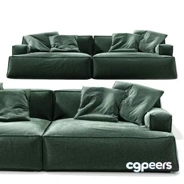 3ds Max Free – Baxter DAMASCO SOFA