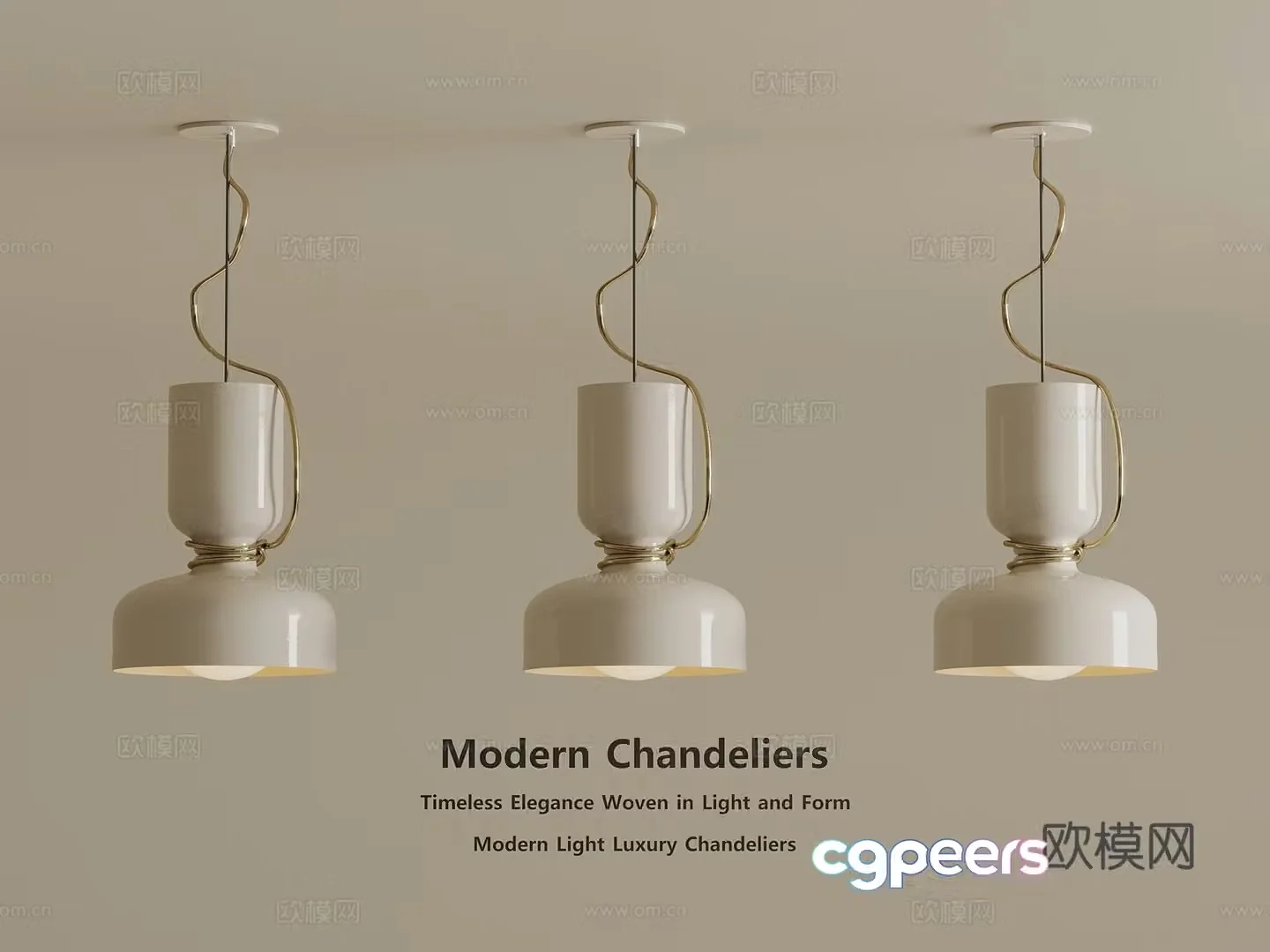 Middle Ages Wasabi Chandelier Decorative Chandelier Art Chandelier Metal Chandelier Restaurant Chandelier 3D Model