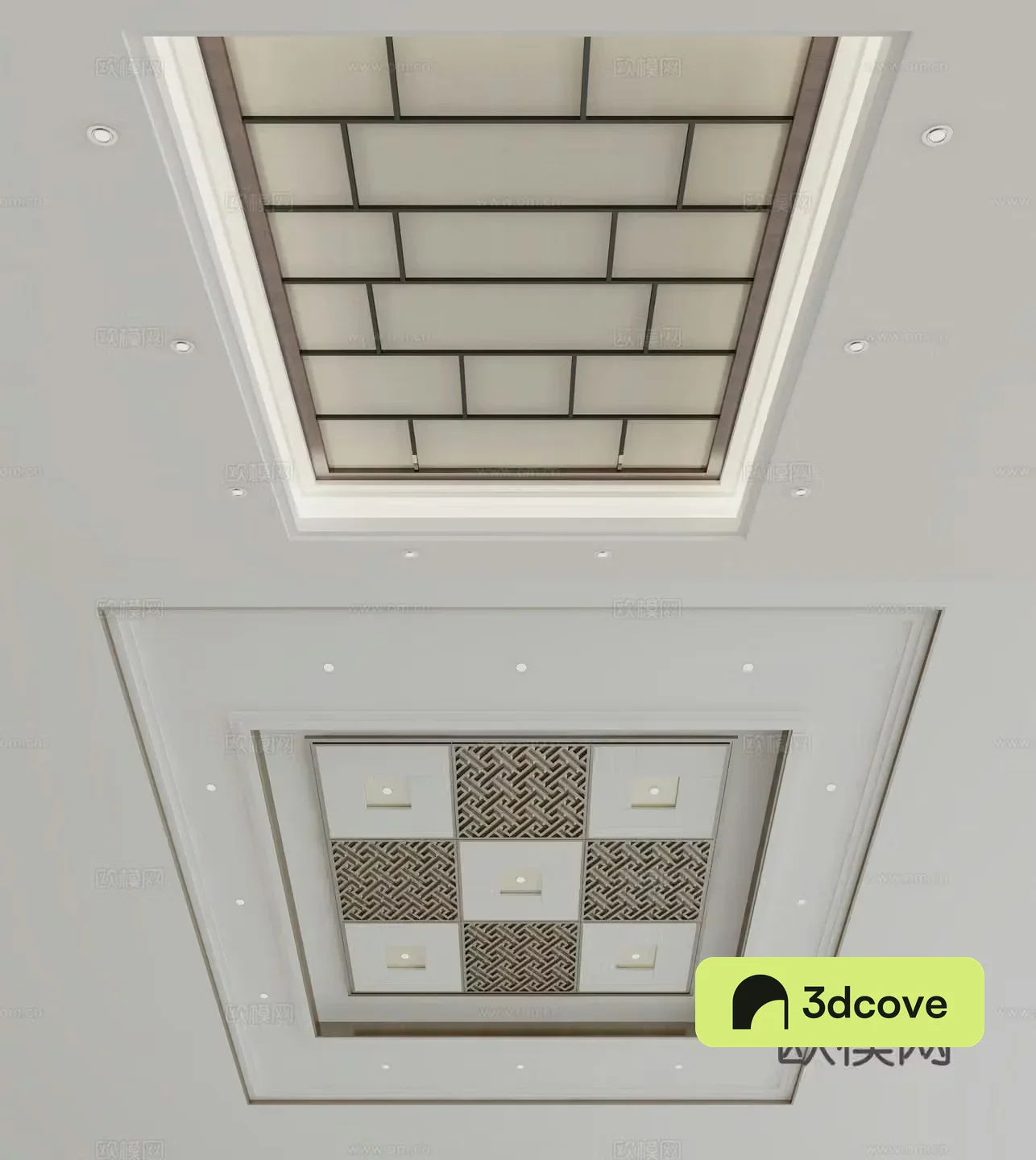 New Chinese style ceiling
