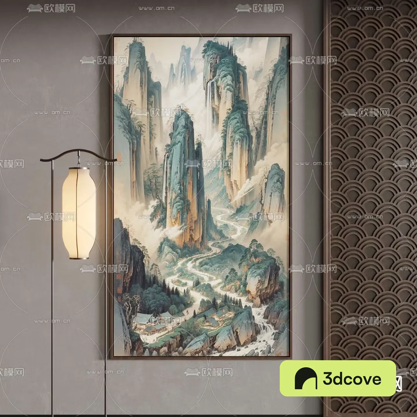 New Chinese style hanging paintings decorative paintings landscape paintings