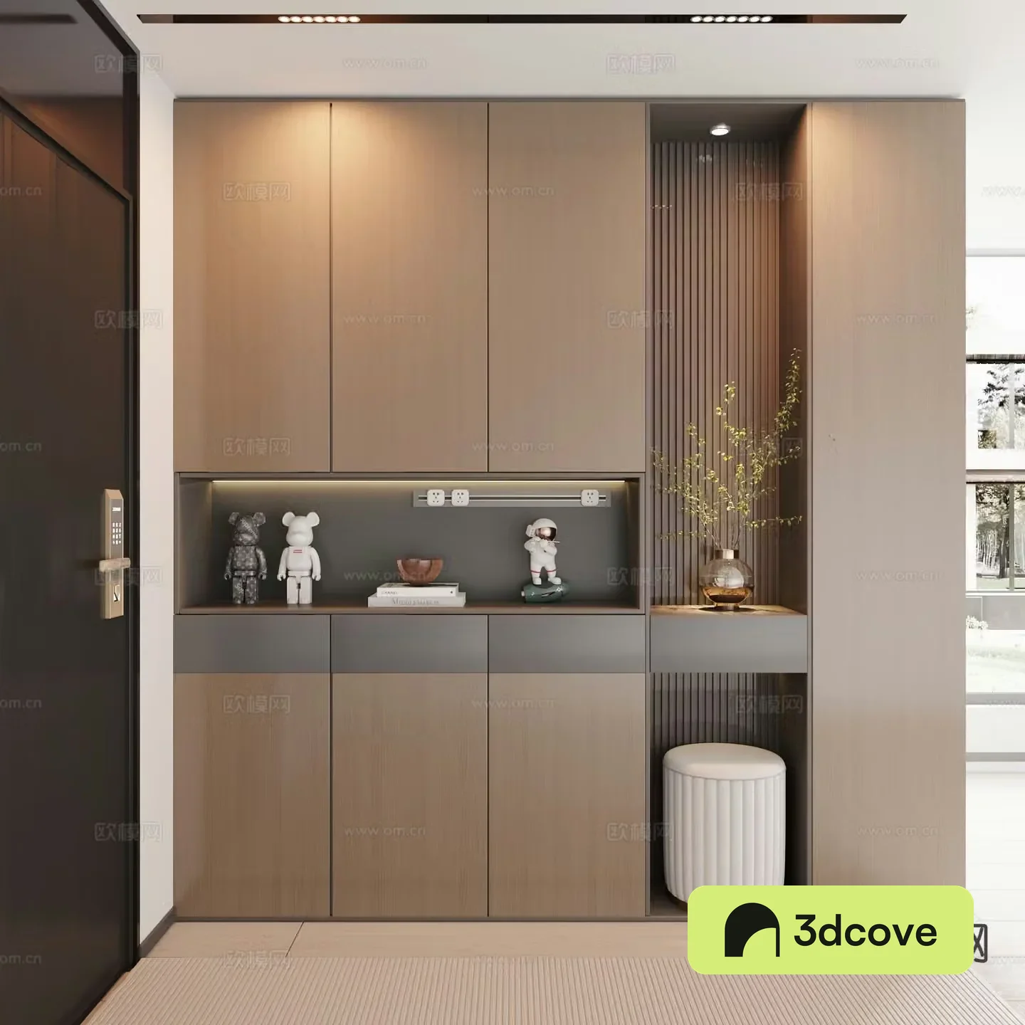 Italian style entrance hall
