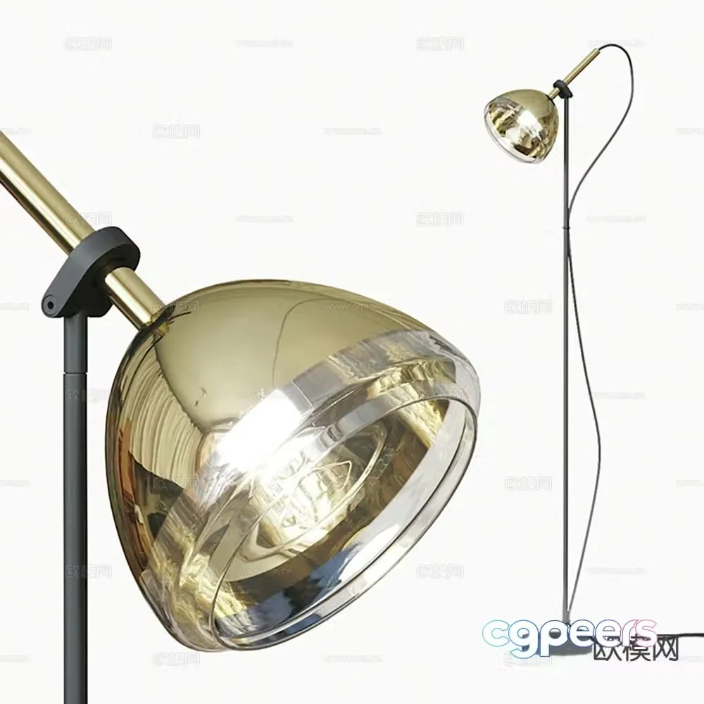 Floor lamp art lamp 3d model