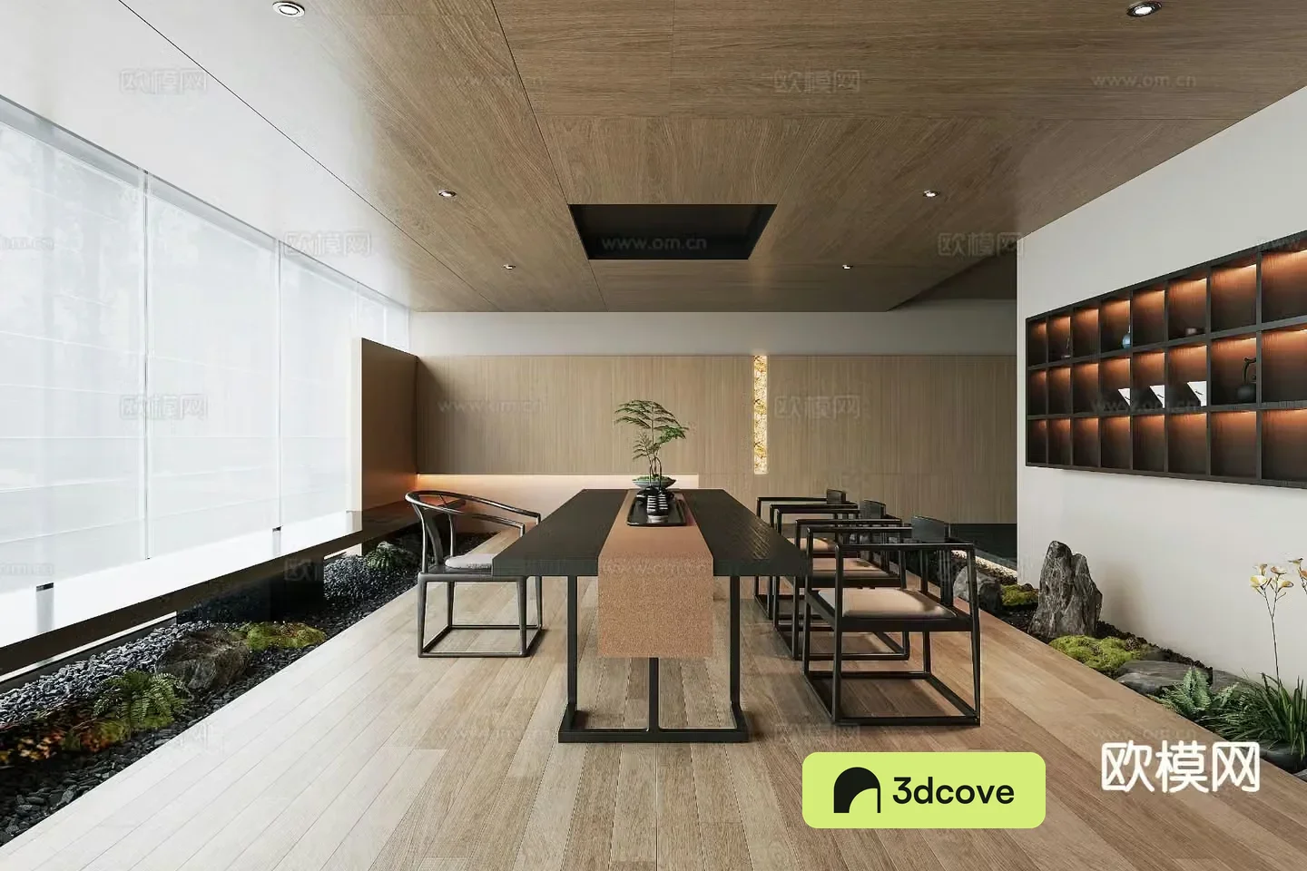 New Chinese tea room